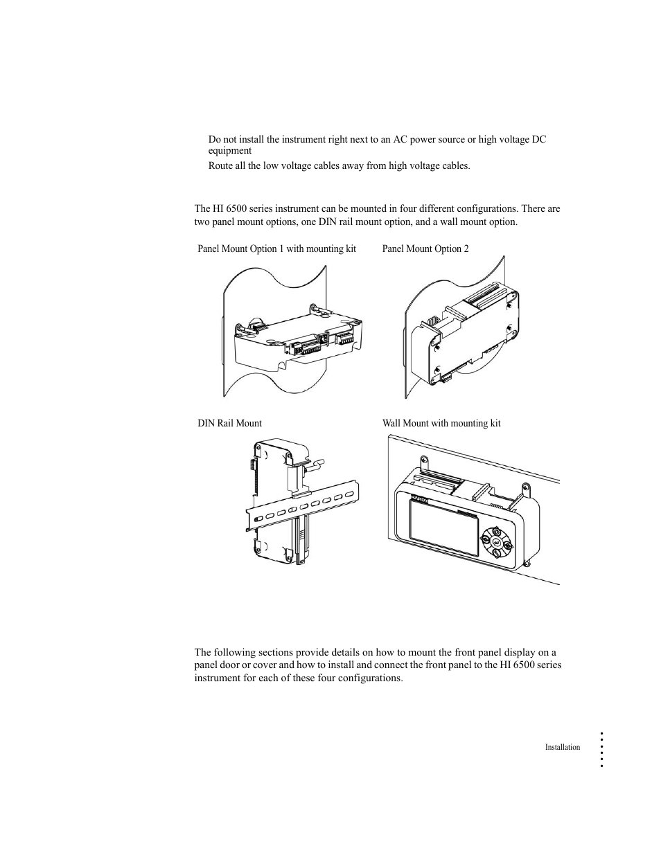 Hardy HI 6500 Series User Manual | Page 19 / 184