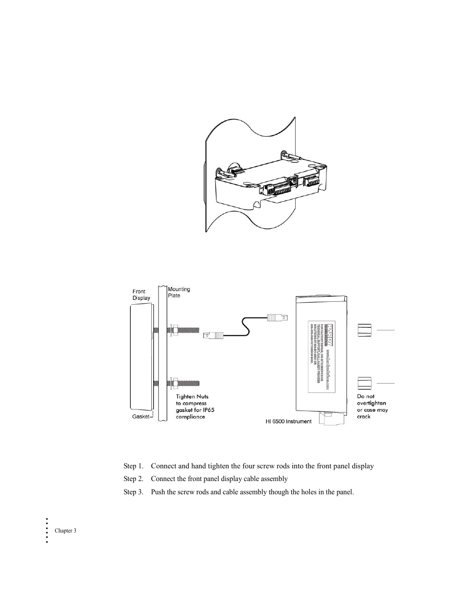 Panel mount option 2 | Hardy HI 6500 Series User Manual | Page 22 / 184