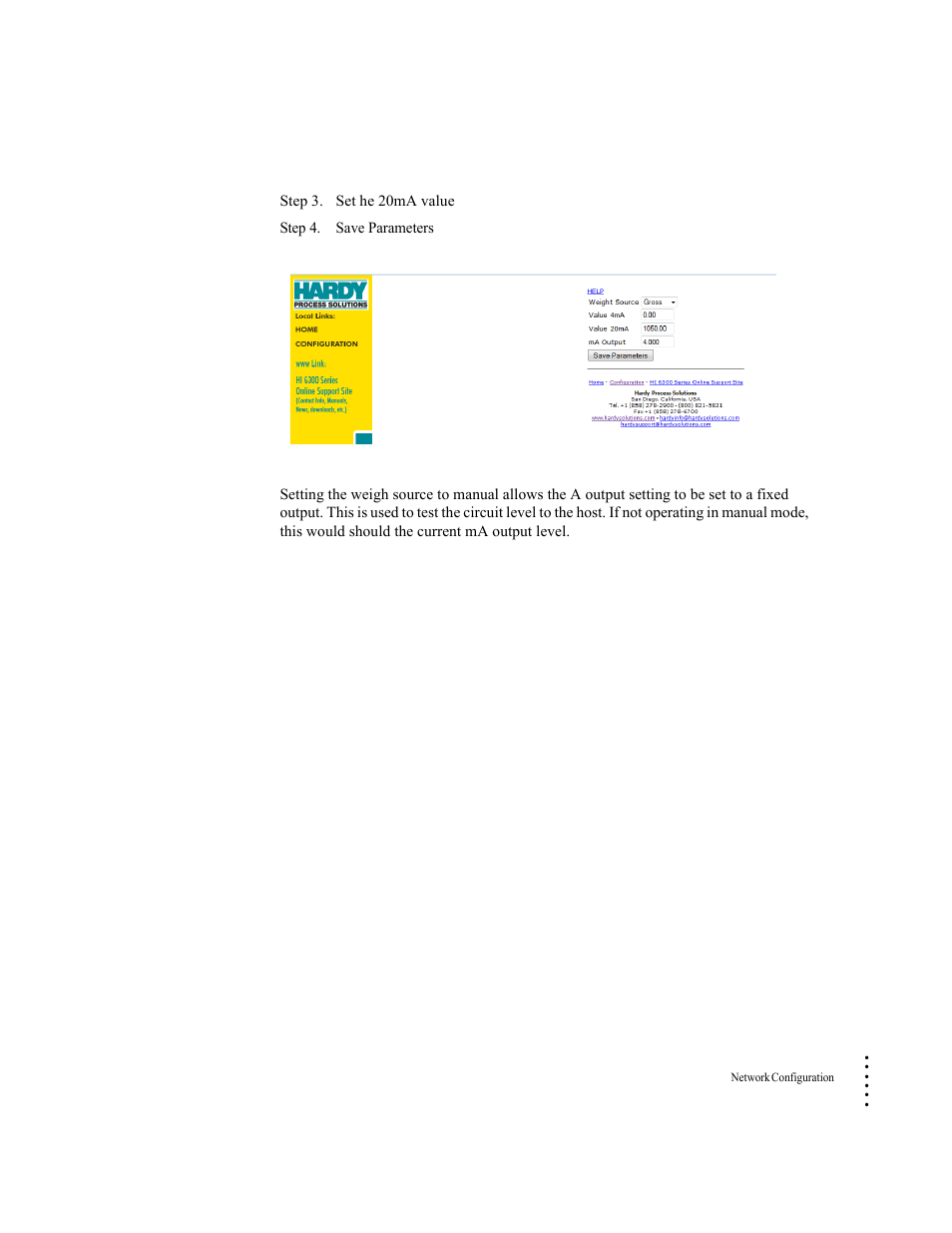 Hardy HI 6500 Series User Manual | Page 65 / 184