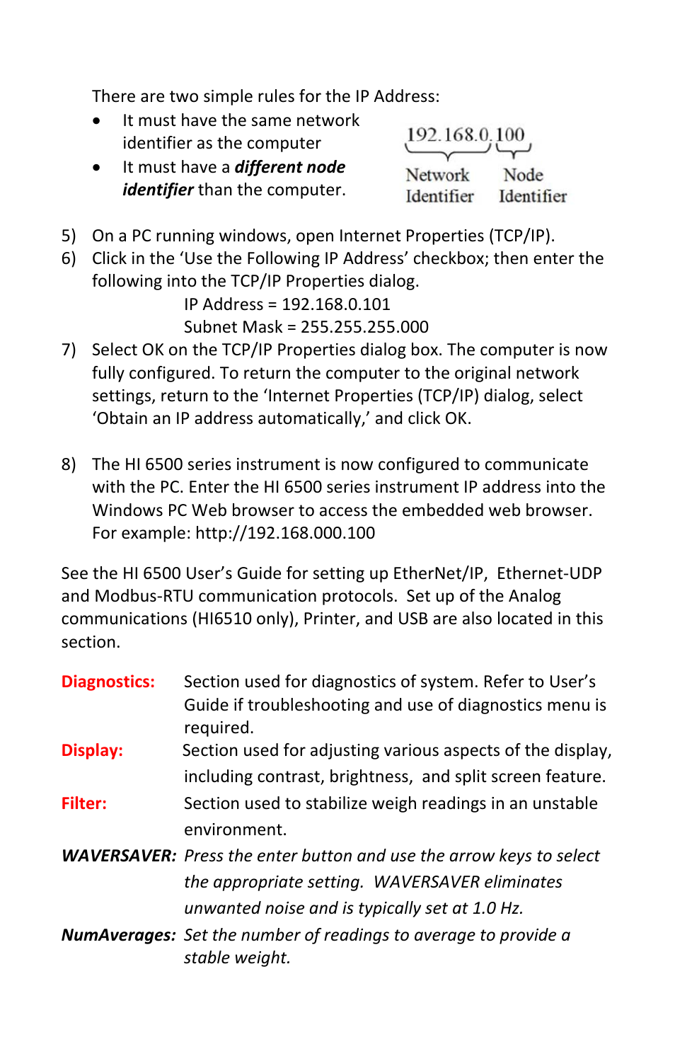 Hardy HI 6500 Series User Manual | Page 7 / 8