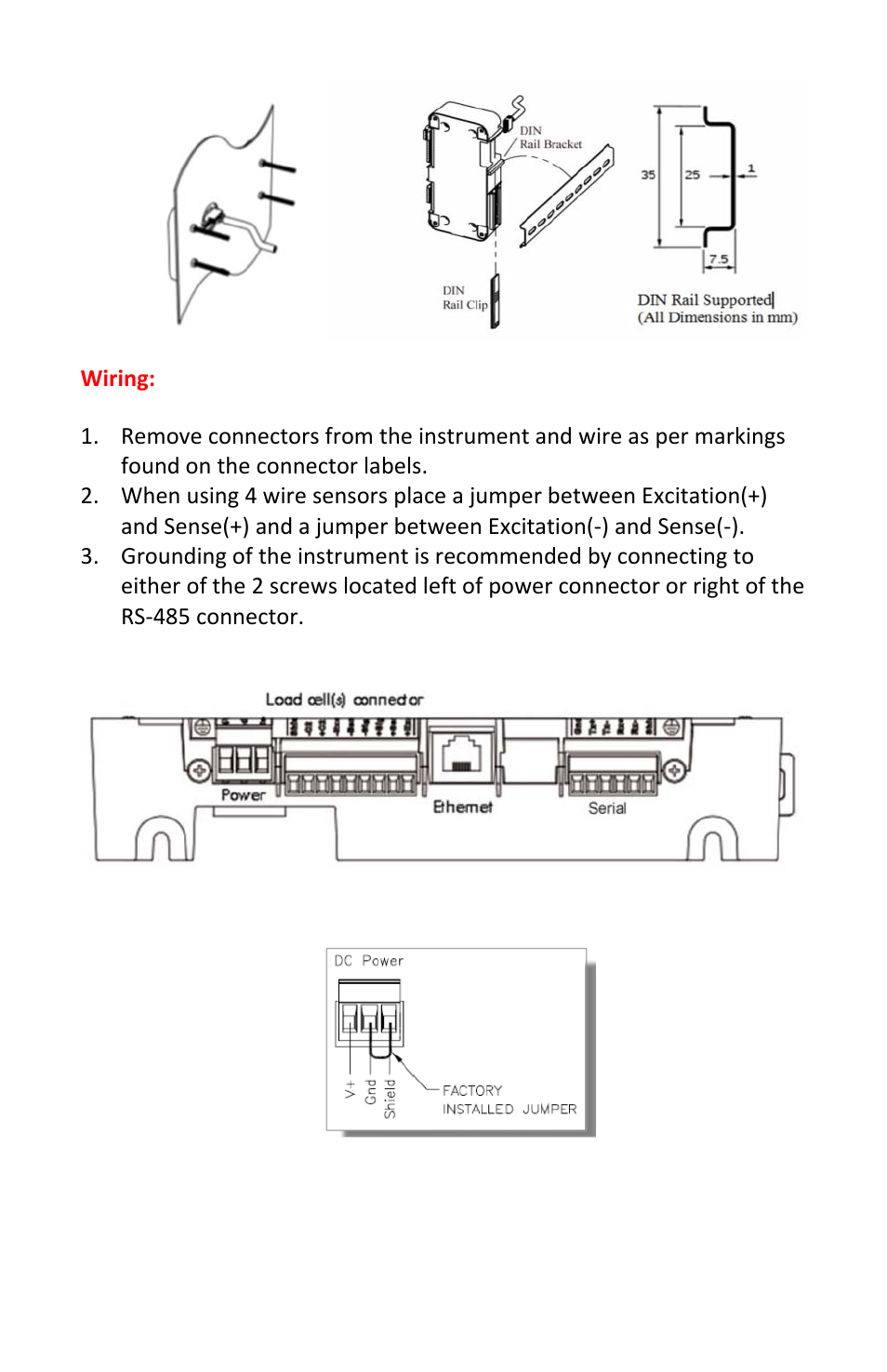 Hardy HI 6300 Series User Manual | Page 3 / 8