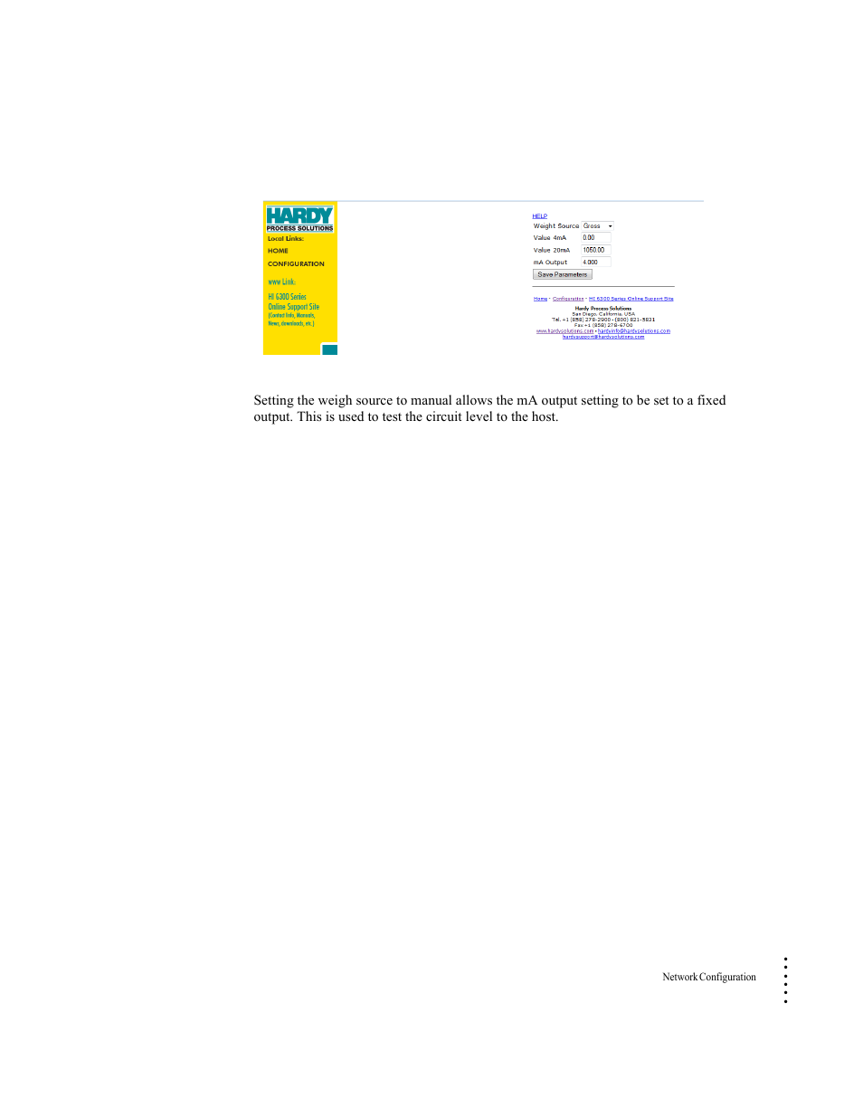 Hardy HI 6300 Series User Manual | Page 47 / 168
