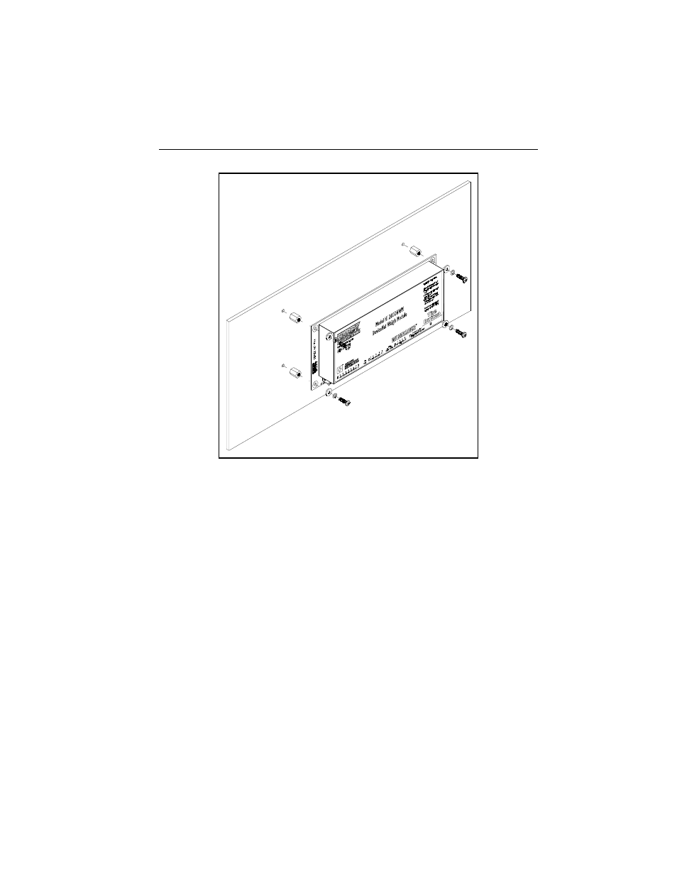 Installing weigh module in din rail -5 | Hardy HI 200DNWM DeviceNet Weigh Module User Manual | Page 21 / 63