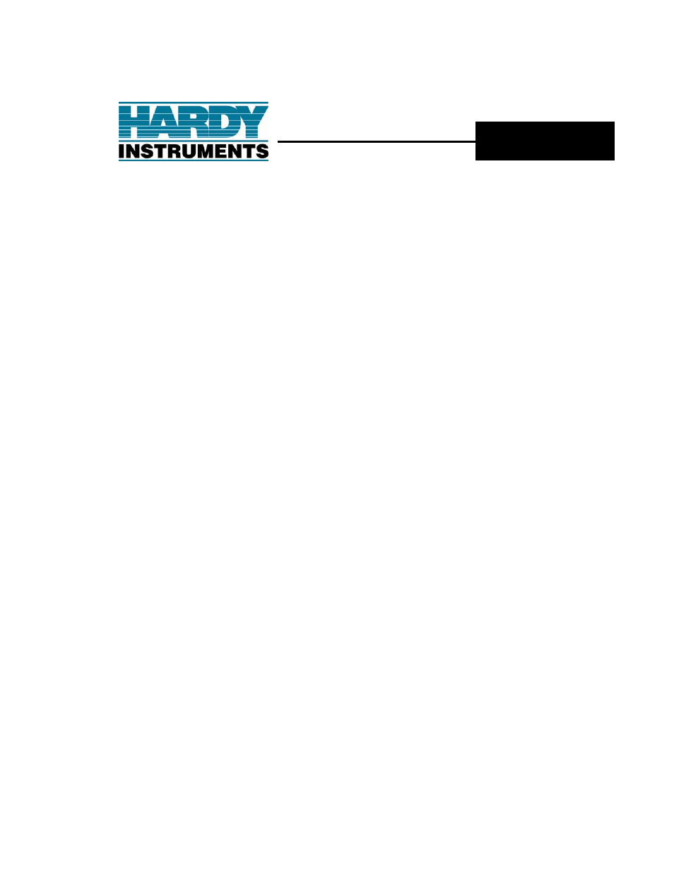 Hardy Enviro Bench Scales User Manual | 7 pages