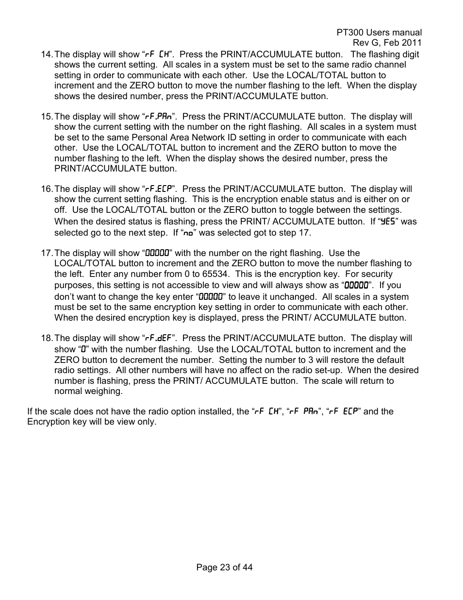 Holtgreven Truck Scale Resources User Manual | Page 23 / 44