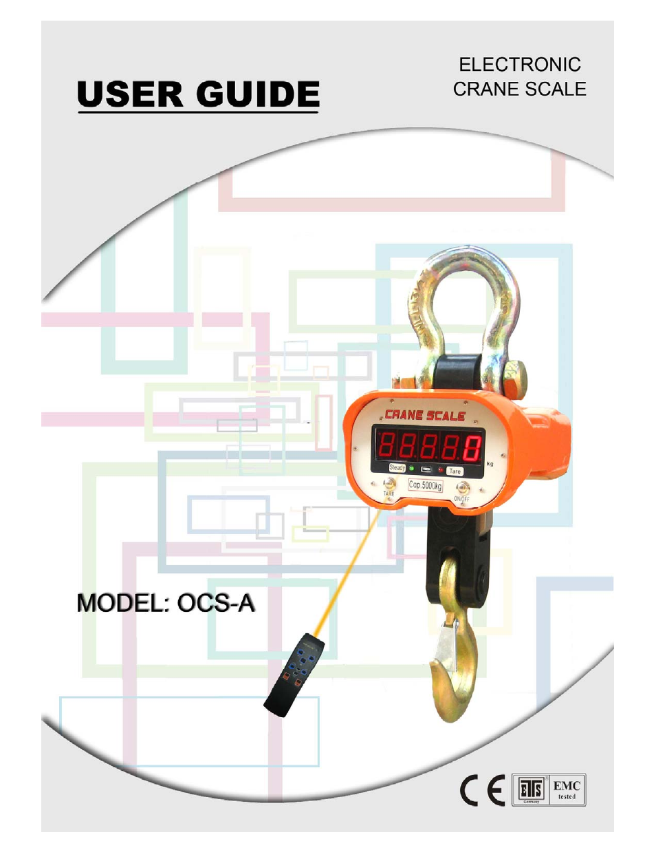 Holtgreven USED OCS-B 40,000 lb (x 20) User Manual | 27 pages