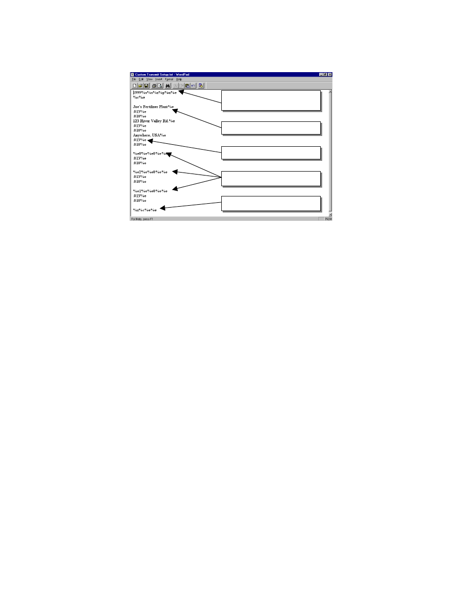 Entering ascii text, Entering ascii control codes | Holtgreven GSE-375 User Manual | Page 38 / 88