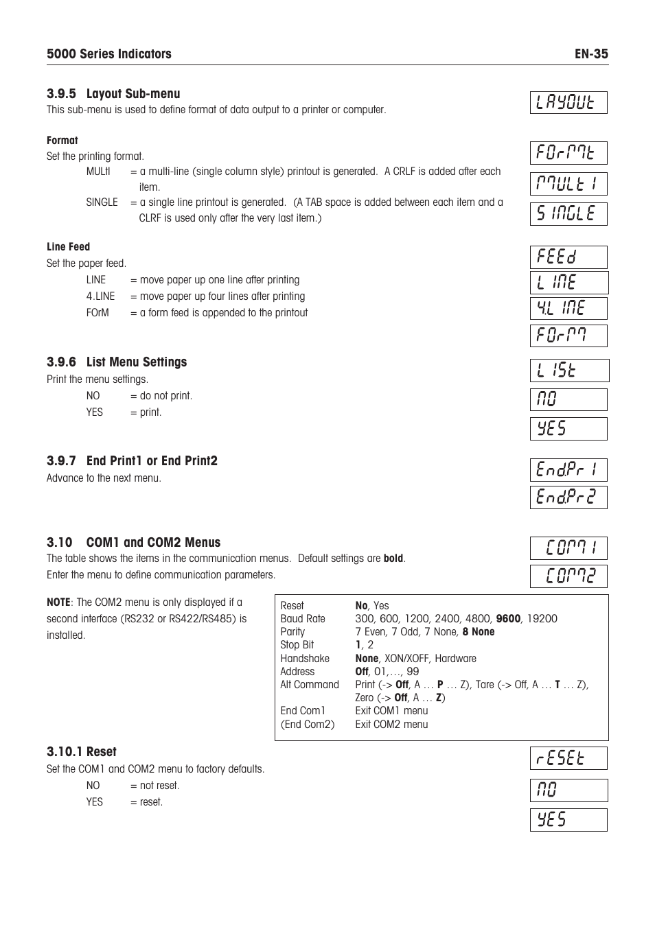 Holtgreven Ohaus Defender Series Bench Scales User Manual | Page 37 / 64