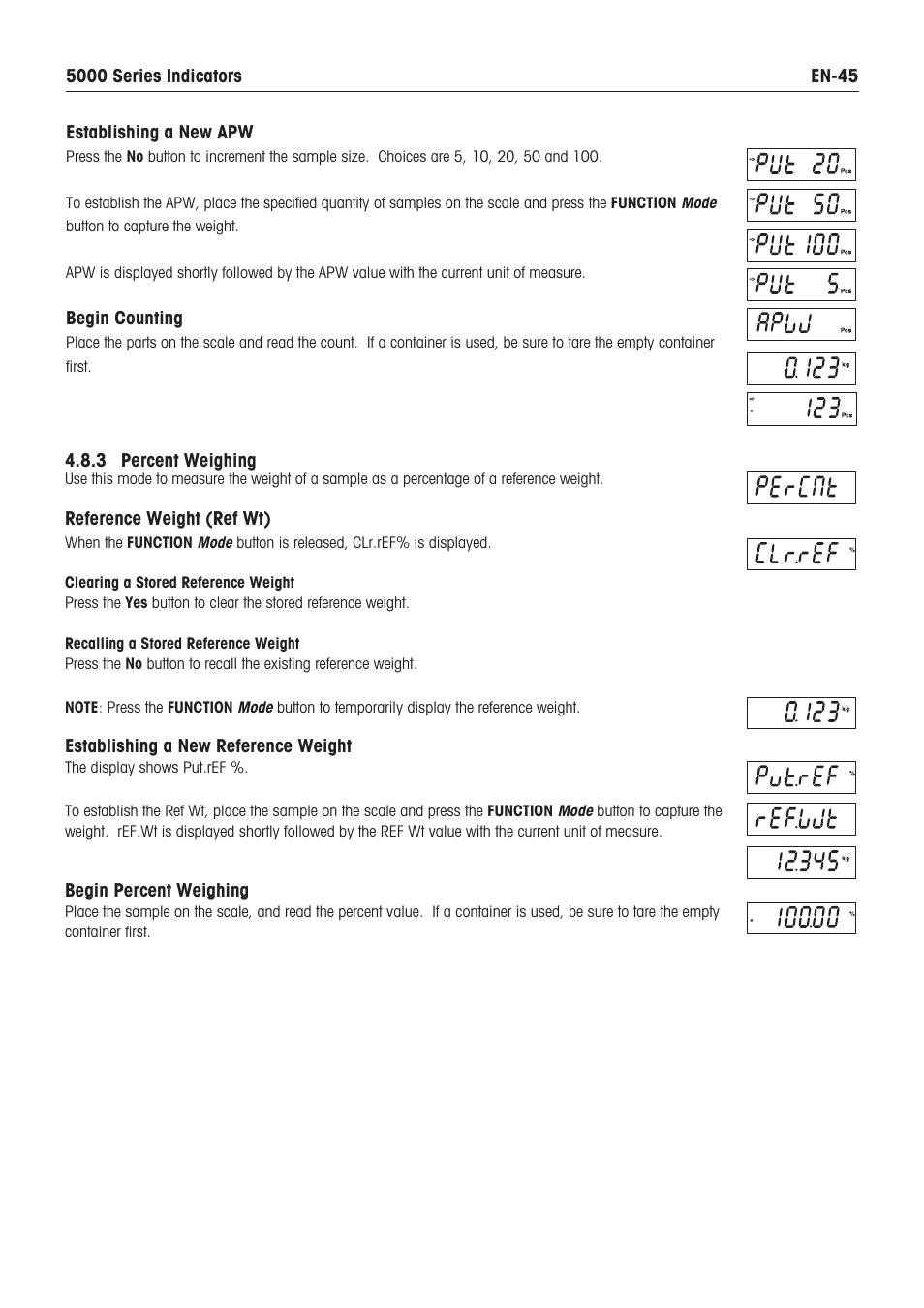 Holtgreven Ohaus Defender Series Bench Scales User Manual | Page 47 / 64