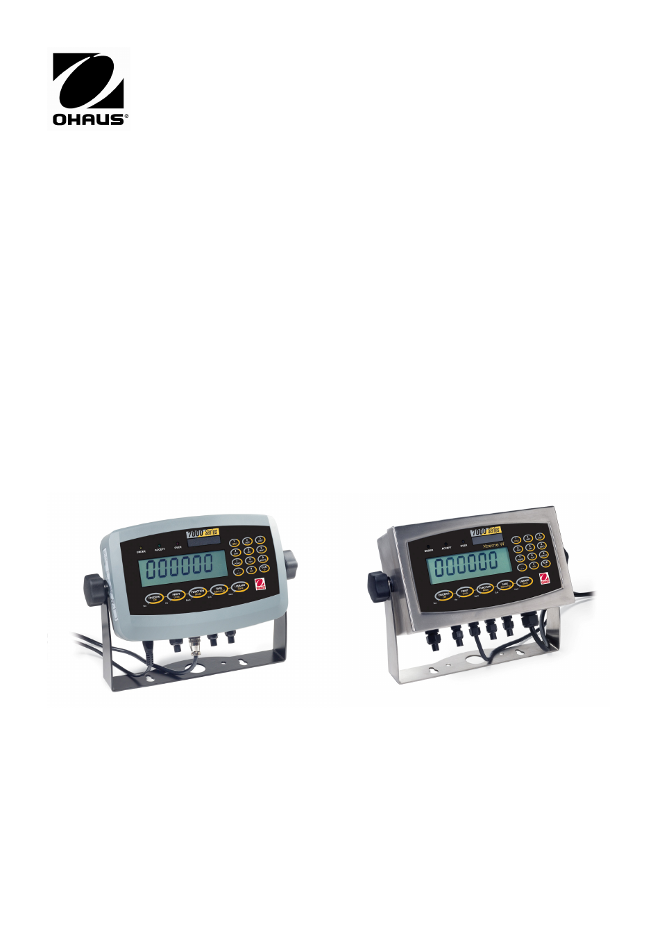 Holtgreven Ohaus Defender Series Bench Scales User Manual | 72 pages