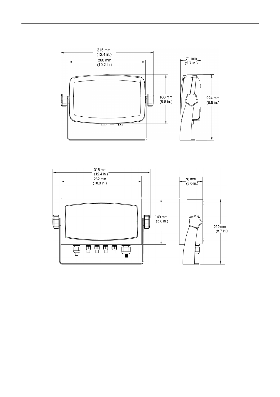 Holtgreven Ohaus Defender Series Bench Scales User Manual | Page 68 / 72