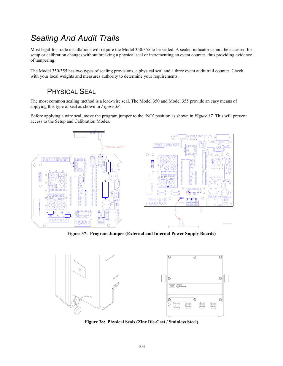 Sealing and audit trails | Holtgreven GSE-355 I.S. User Manual | Page 112 / 122