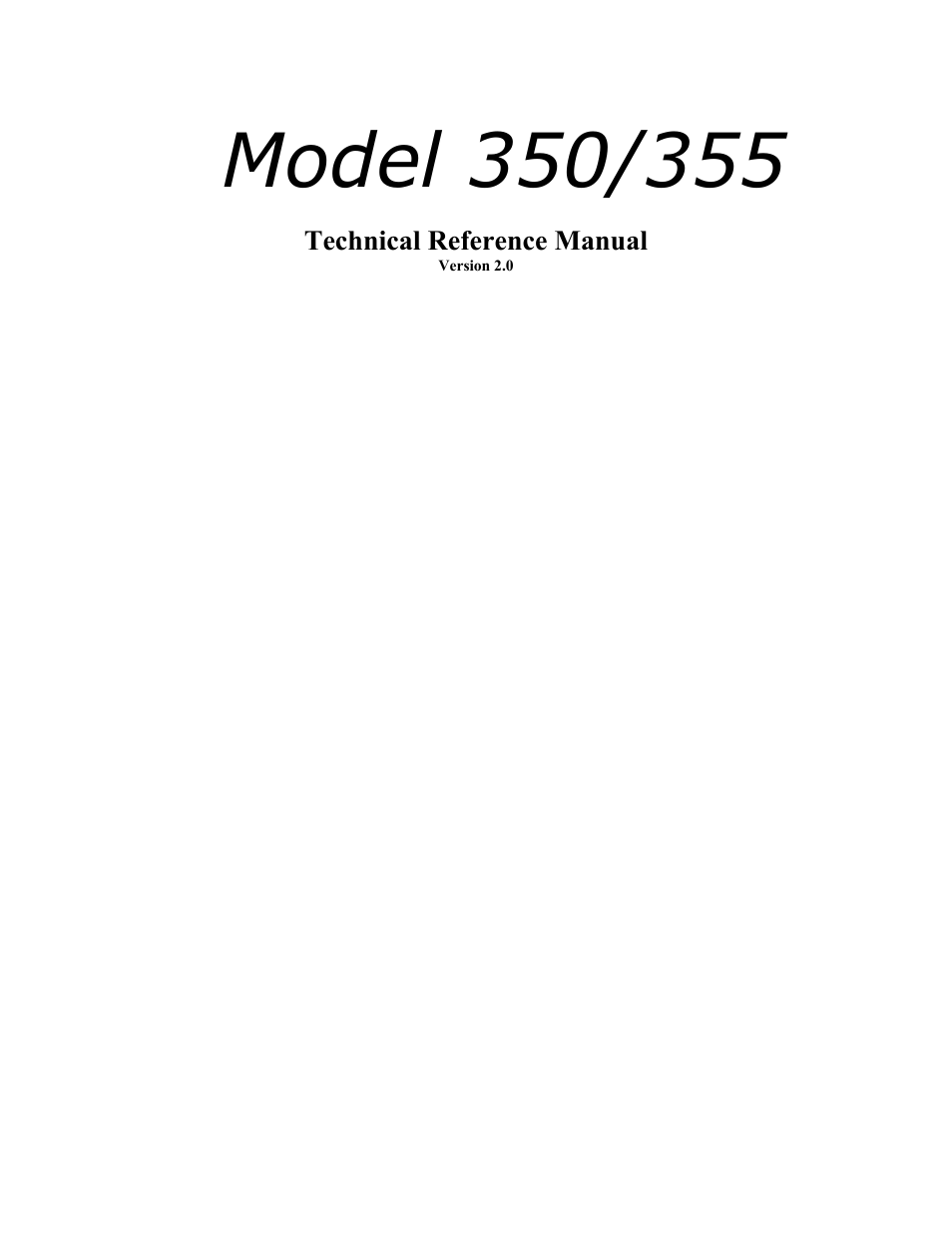 Technical reference manual | Holtgreven GSE-355 I.S. User Manual | Page 3 / 122