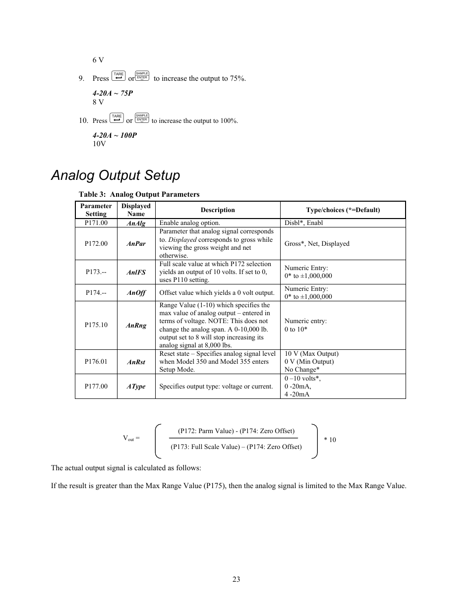 Analog output setup | Holtgreven GSE-355 I.S. User Manual | Page 32 / 122