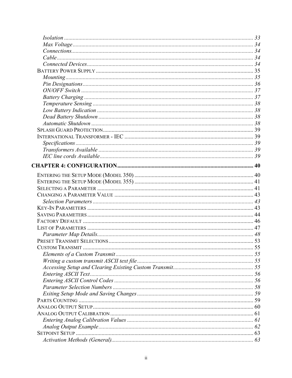 Holtgreven GSE-355 I.S. User Manual | Page 6 / 122