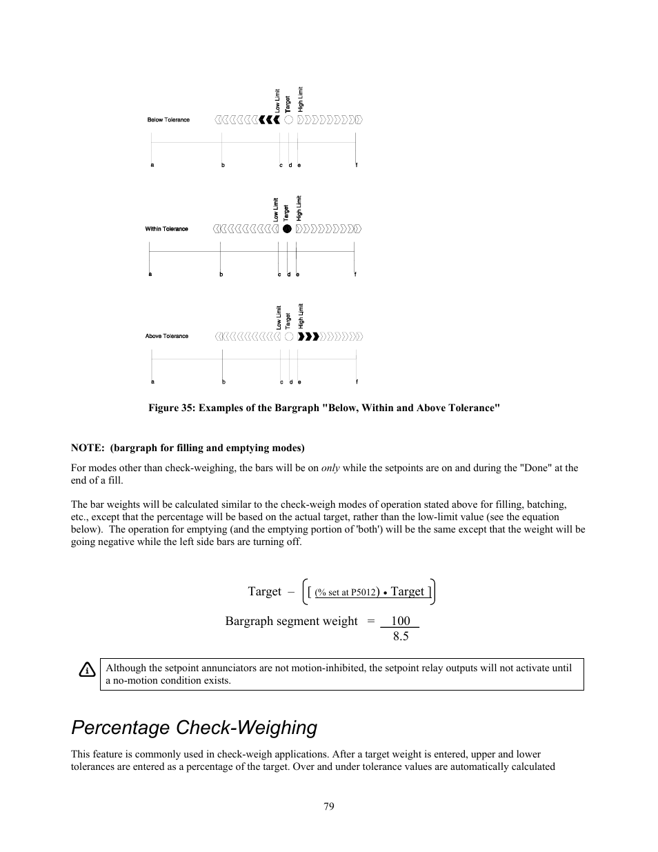 Percentage check-weighing | Holtgreven GSE-355 I.S. User Manual | Page 88 / 122