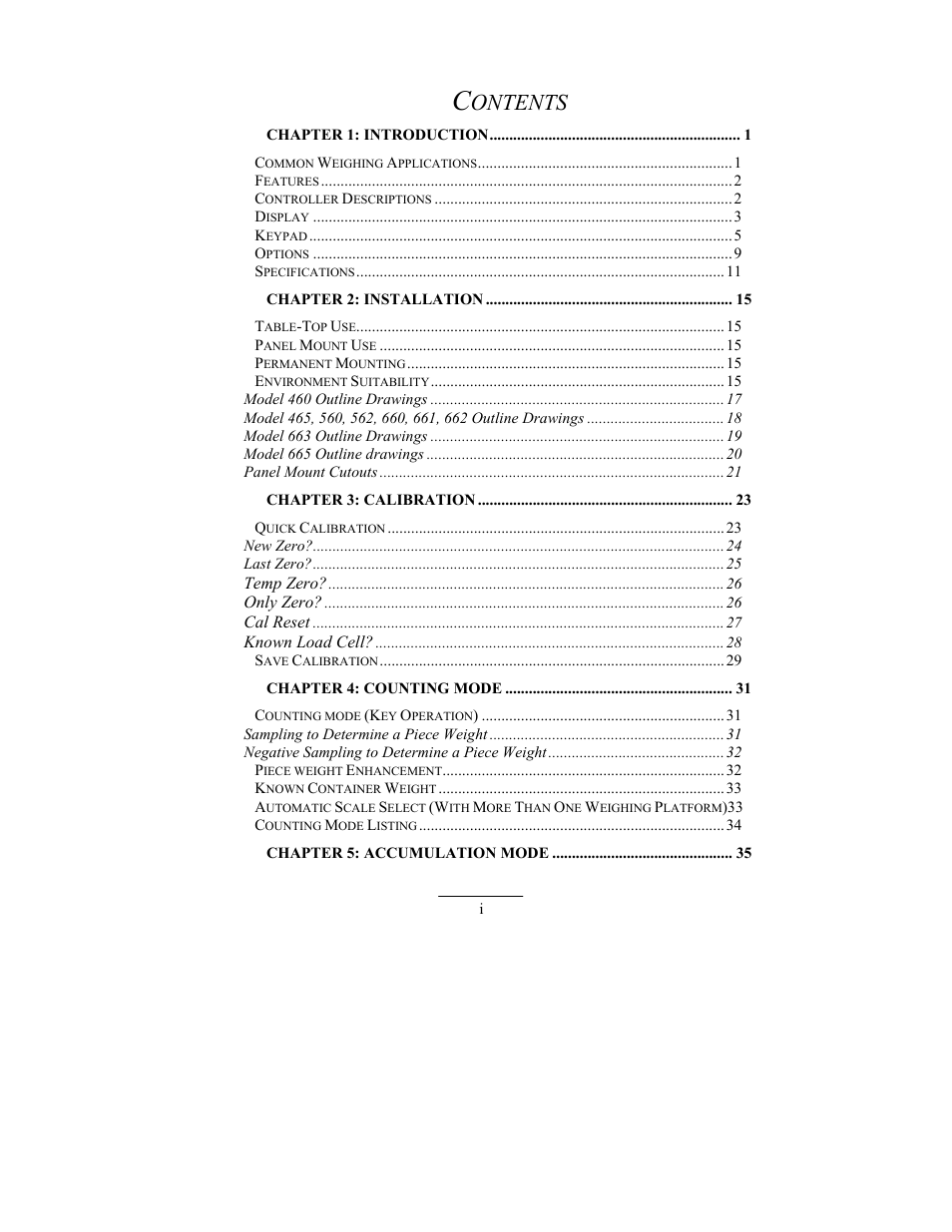 Ontents | Holtgreven GSE-665 User Manual | Page 5 / 74