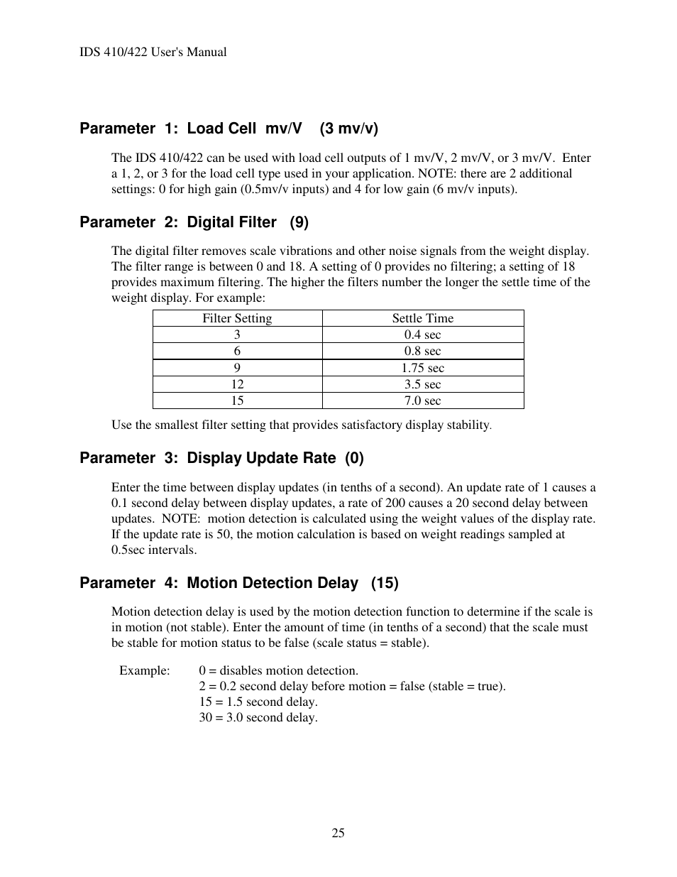 Industrial Data Systems IDS 410 User Manual | Page 26 / 63