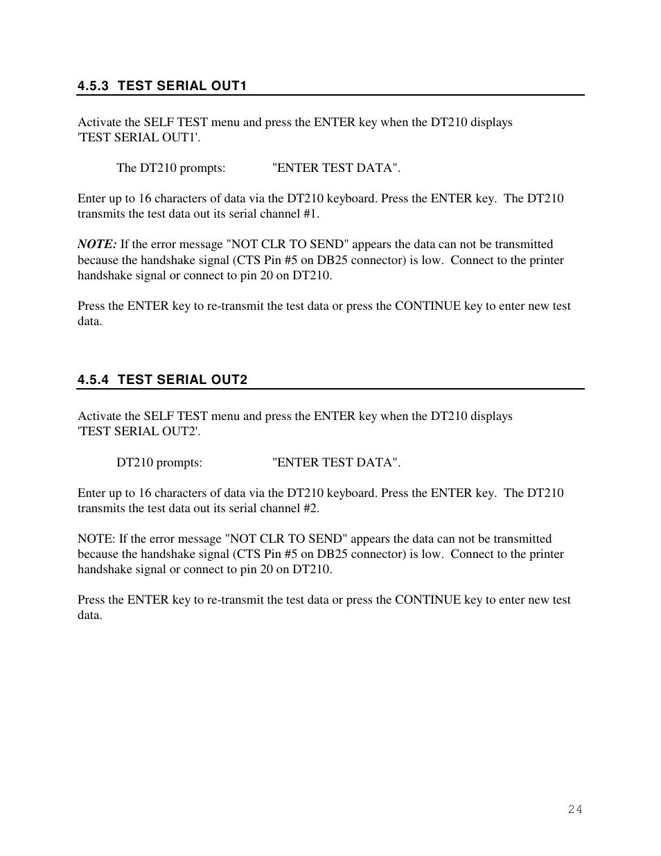 Industrial Data Systems IDS DT200 User Manual | Page 26 / 34