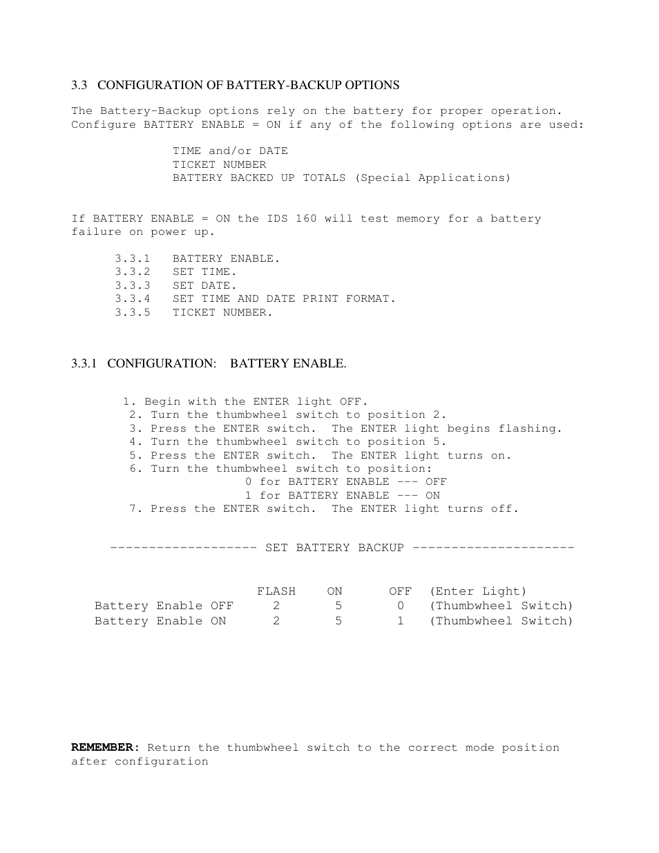 Industrial Data Systems IDS 160 User Manual | Page 22 / 42