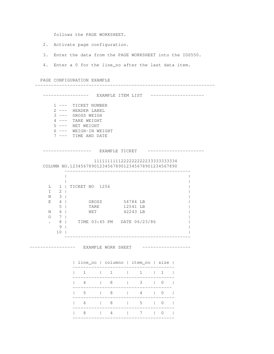 Industrial Data Systems IDS 550 User Manual | Page 12 / 17