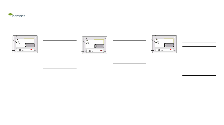 Inovonics EE1247 User Manual | 2 pages