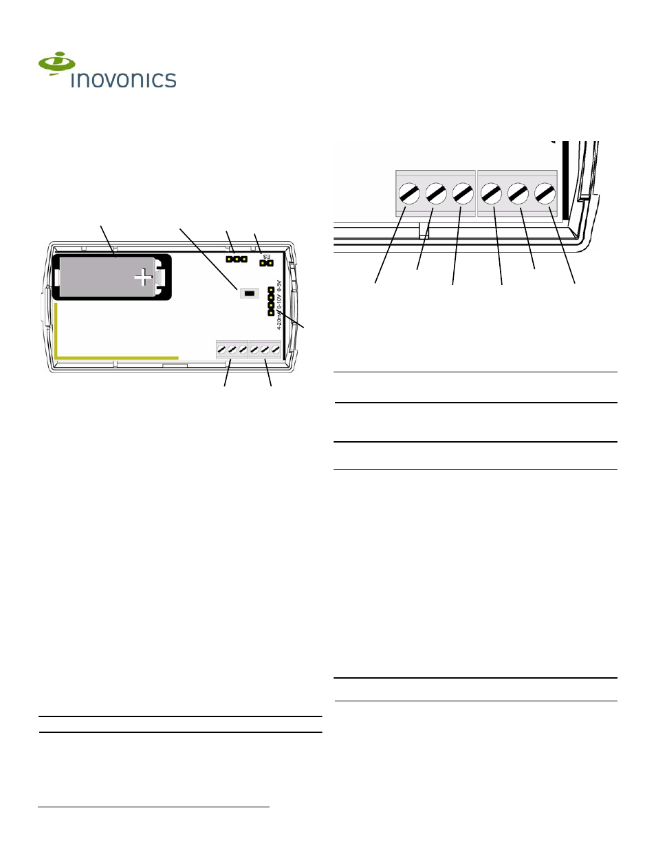 Inovonics EE1702 User Manual | 1 page