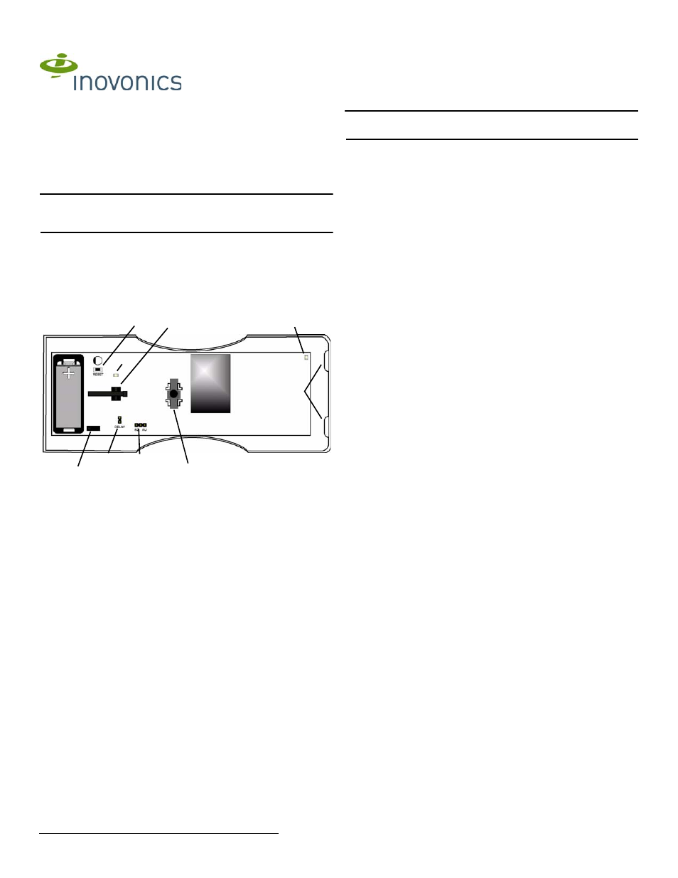 Inovonics EN1249 User Manual | 2 pages