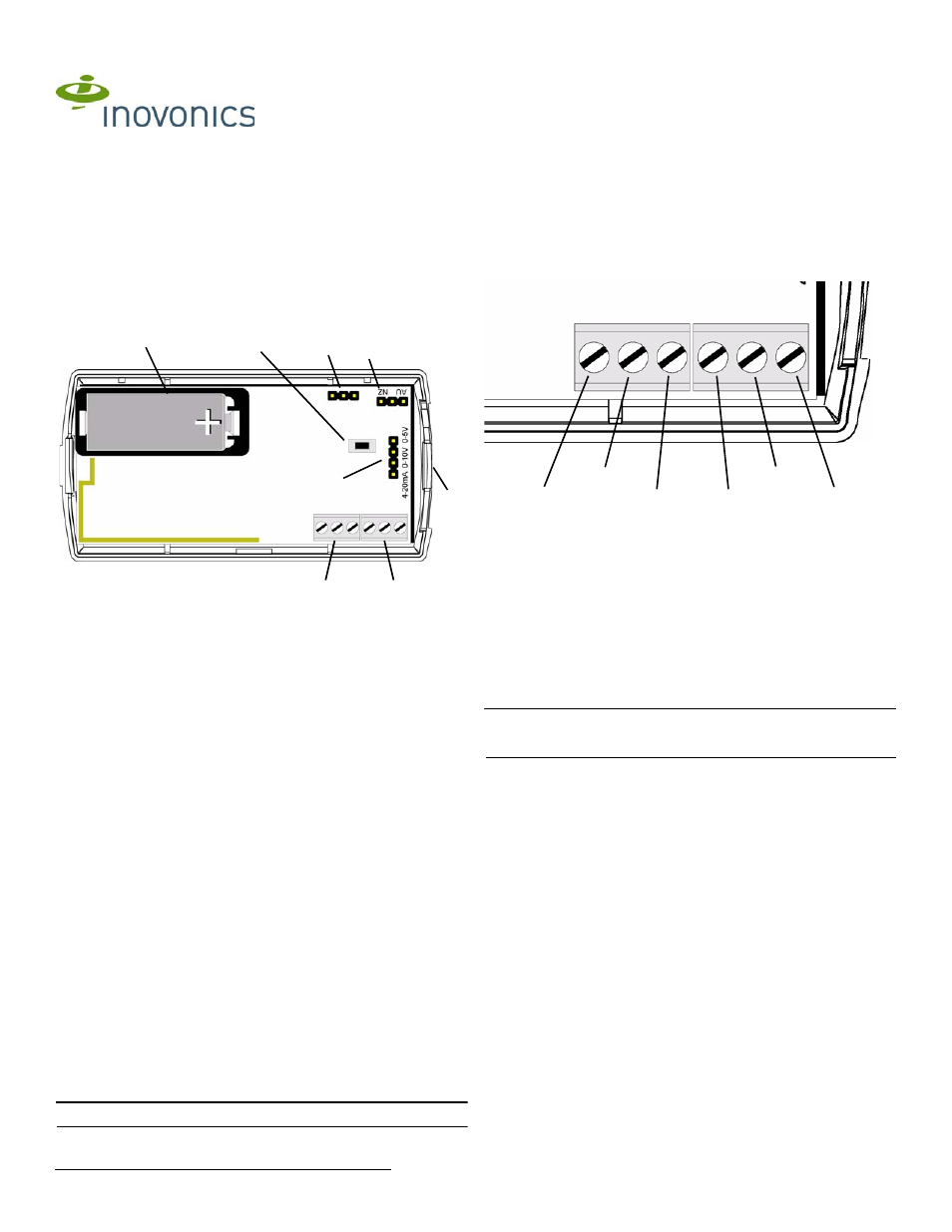 Inovonics EN1702 User Manual | 2 pages