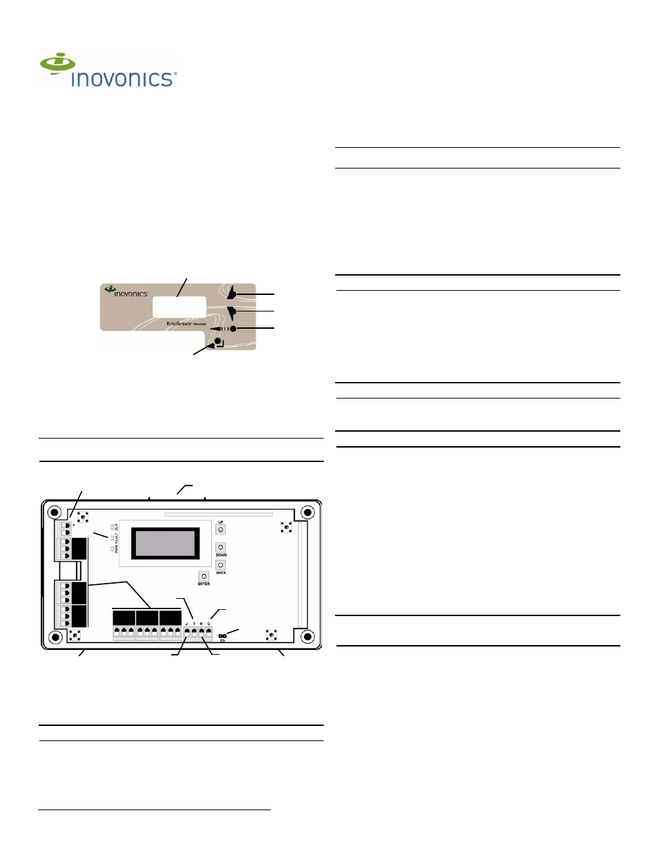 Inovonics EE4216MR User Manual | 4 pages