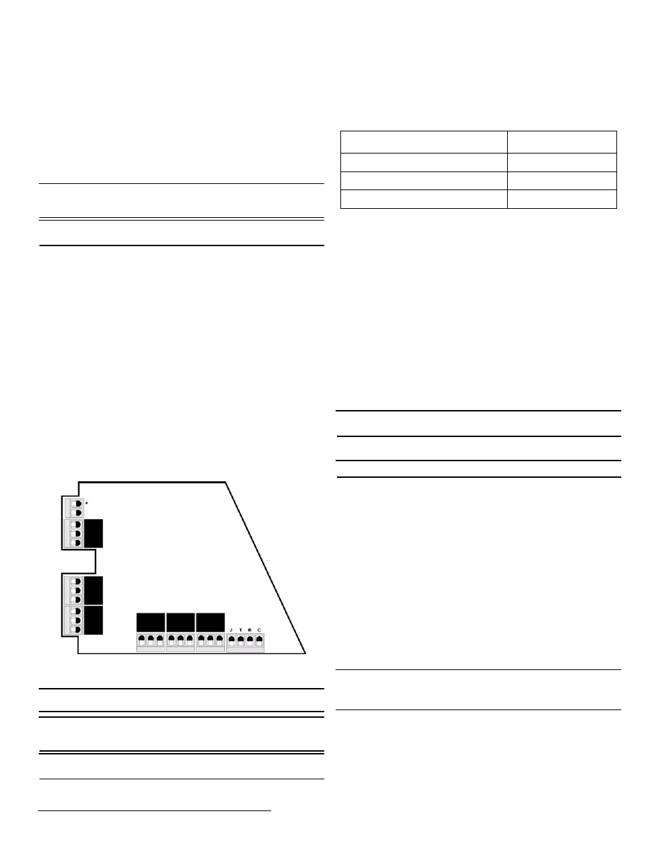 3 select the frequency band, 4 connect input/output cabling, 5 mount the receiver | 6 factory configuration defaults, 7 system status, 8 point status, 9 install & service | Inovonics EN4216MR User Manual | Page 2 / 10