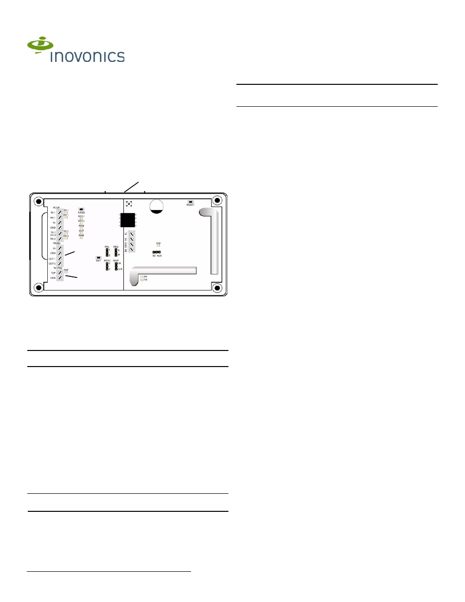 Inovonics EN7472DMP User Manual | 1 page