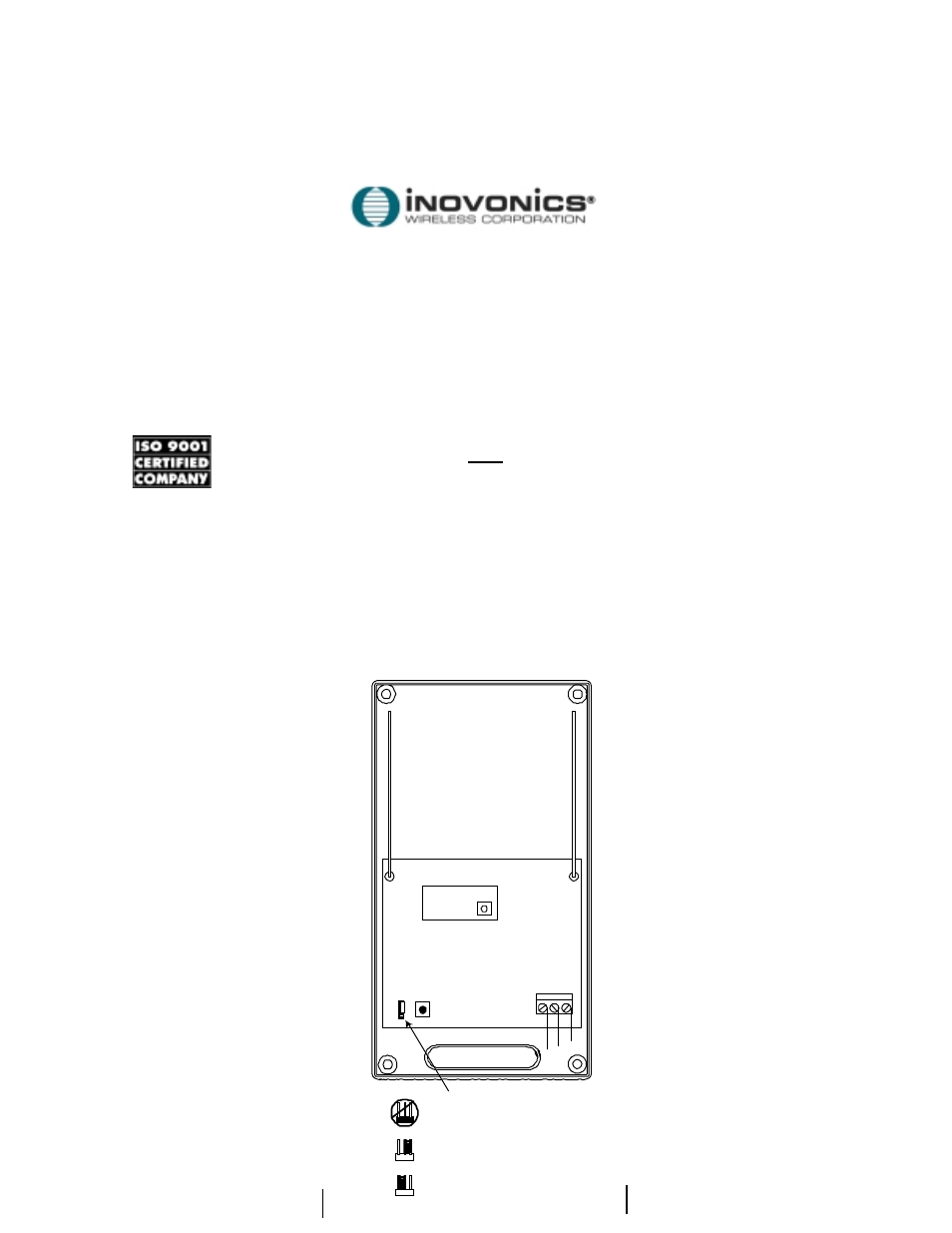 Inovonics FA400 User Manual | 2 pages