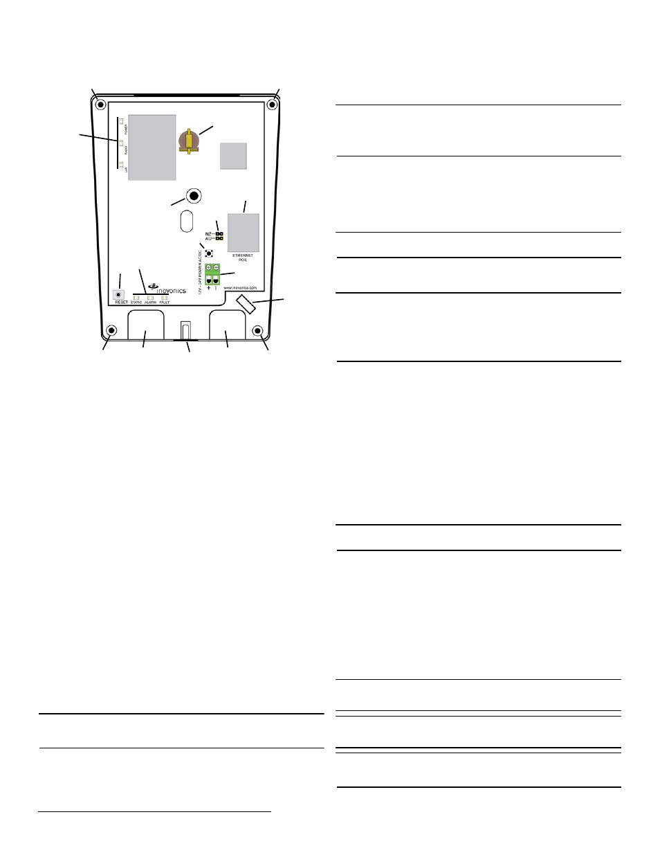 2 installation and startup | Inovonics EN6080 User Manual | Page 2 / 3