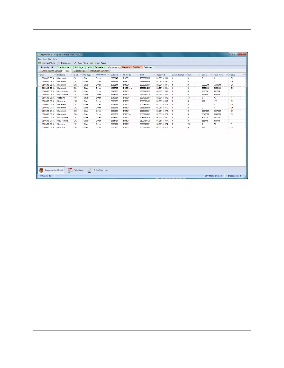 2 reads | Inovonics TapWatch 3 User Manual | Page 43 / 75