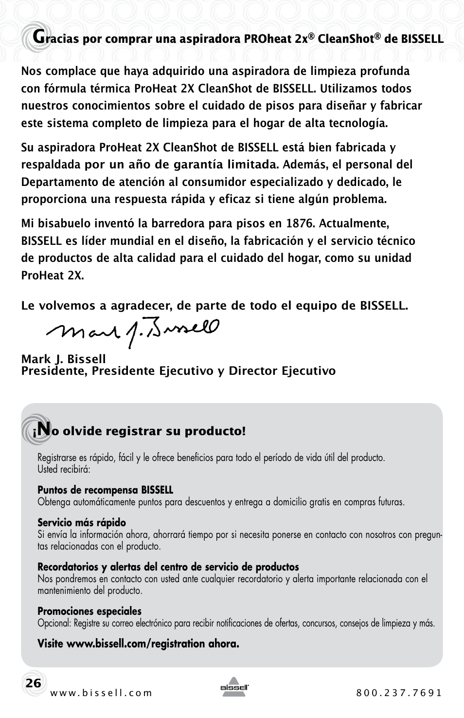 Bissell PROHEAT2X 20B4 User Manual | Page 26 / 72