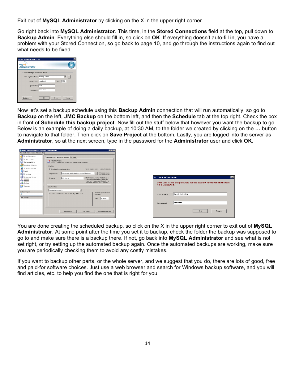 JMC Next-Gen Web Server Install User Manual | Page 14 / 19