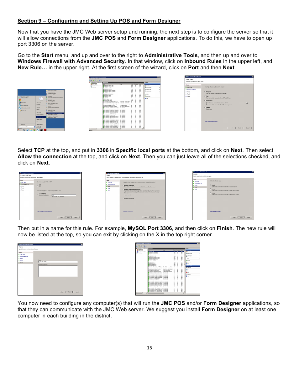 JMC Next-Gen Web Server Install User Manual | Page 15 / 19