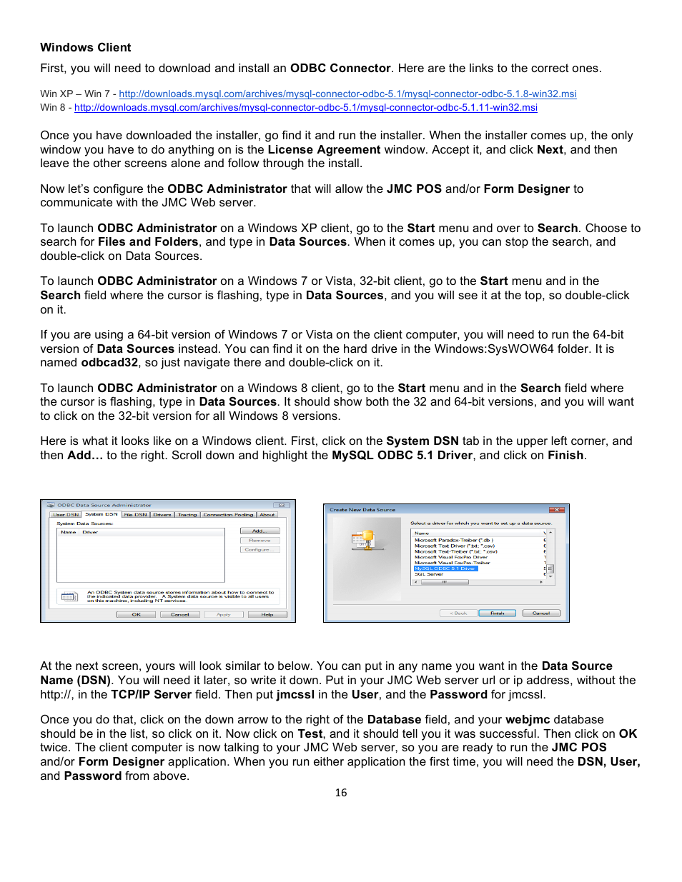 JMC Next-Gen Web Server Install User Manual | Page 16 / 19
