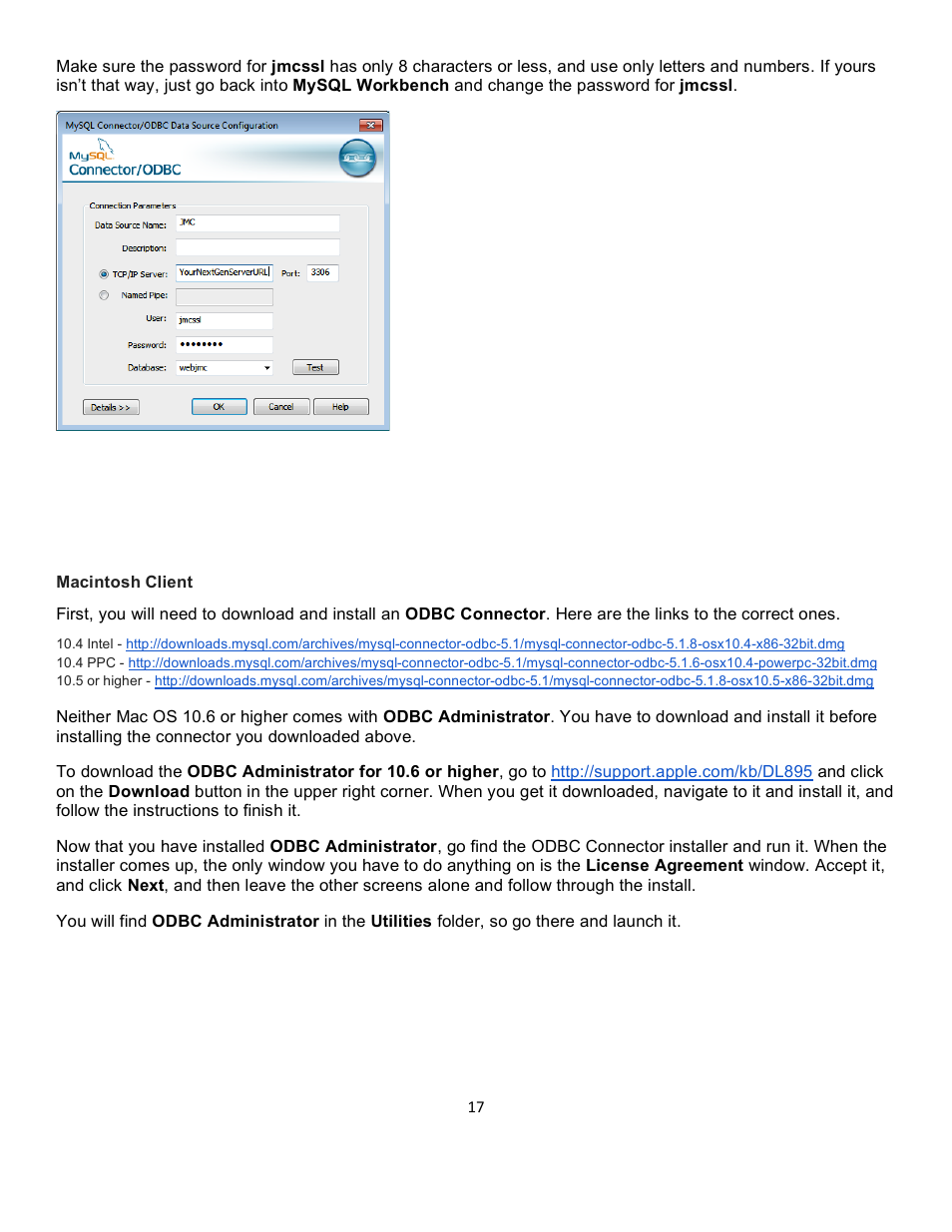 JMC Next-Gen Web Server Install User Manual | Page 17 / 19
