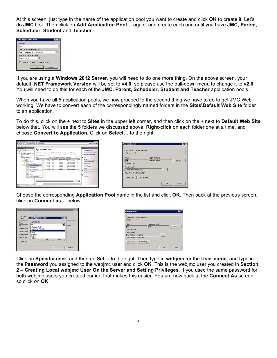 JMC Next-Gen Web Server Install User Manual | Page 5 / 19