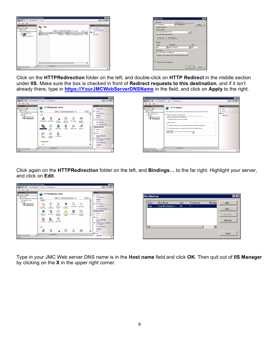 JMC Next-Gen Web Server Install User Manual | Page 9 / 19