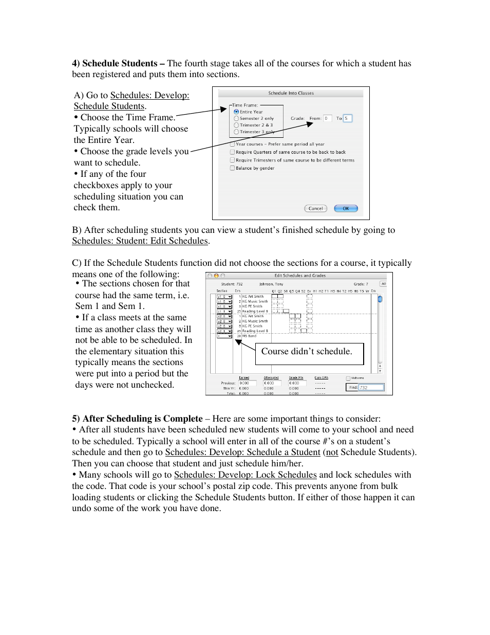 JMC Elementary/MS Scheduling User Manual | Page 5 / 5