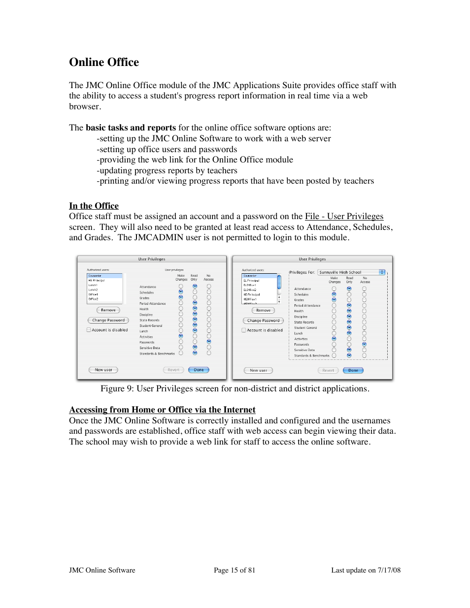 Online office | JMC Installing Online Software User Manual | Page 15 / 81