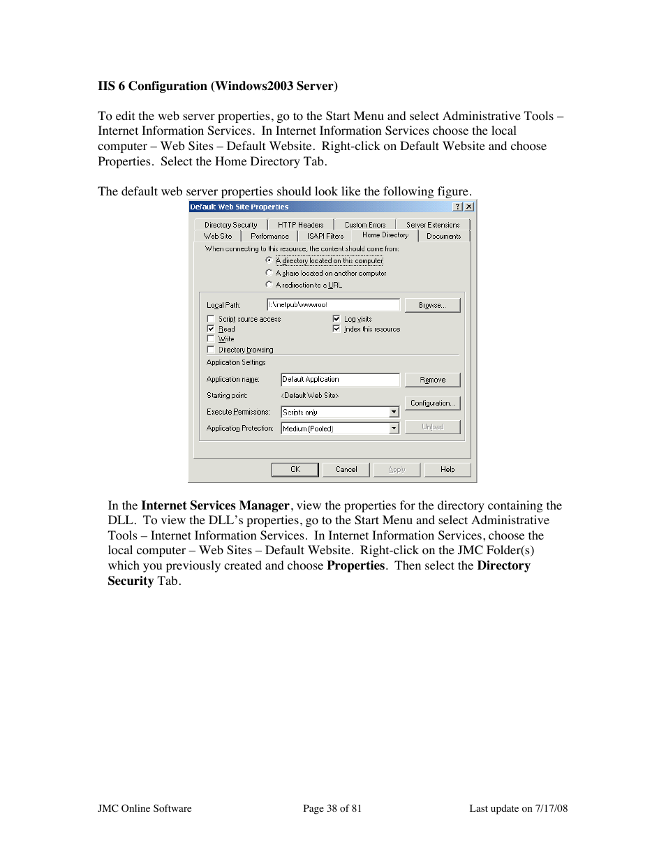 JMC Installing Online Software User Manual | Page 38 / 81