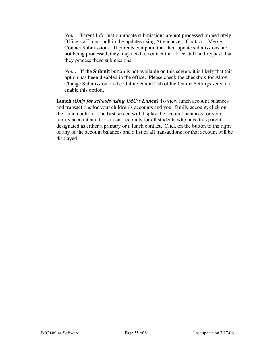 JMC Installing Online Software User Manual | Page 55 / 81