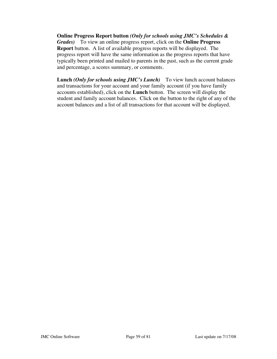 JMC Installing Online Software User Manual | Page 59 / 81