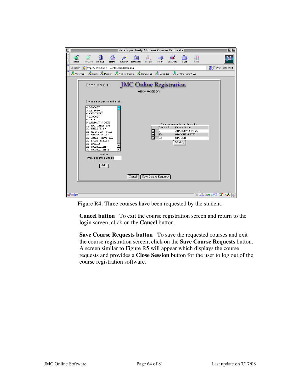 JMC Installing Online Software User Manual | Page 64 / 81