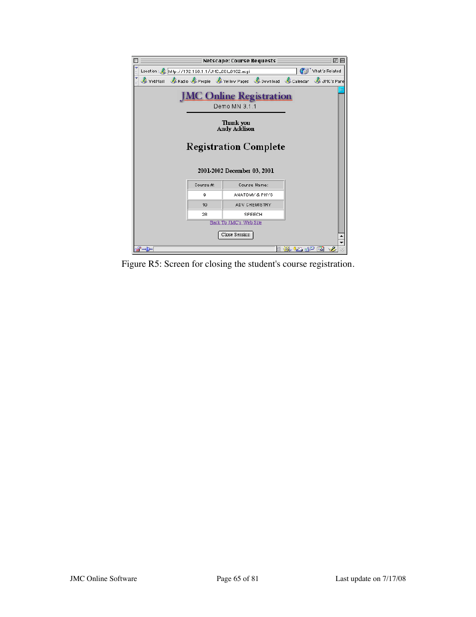 JMC Installing Online Software User Manual | Page 65 / 81