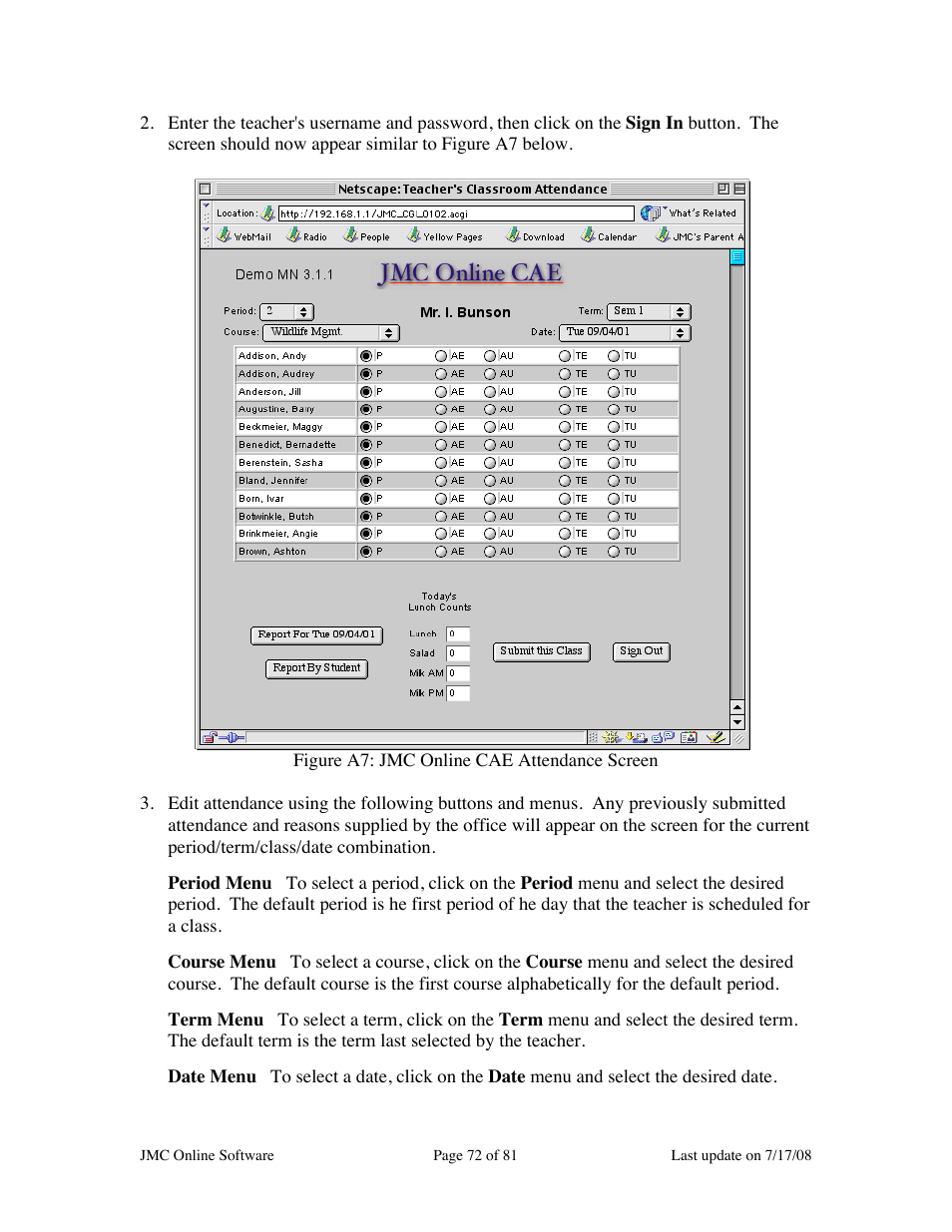 JMC Installing Online Software User Manual | Page 72 / 81